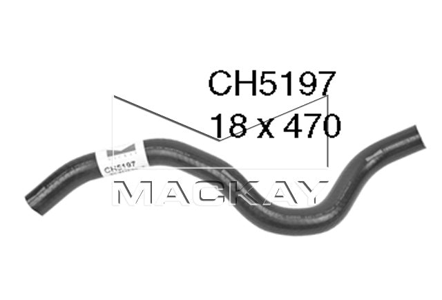 Mackay Heater Hose CH5197