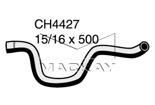 Mackay Heater Hose CH4427