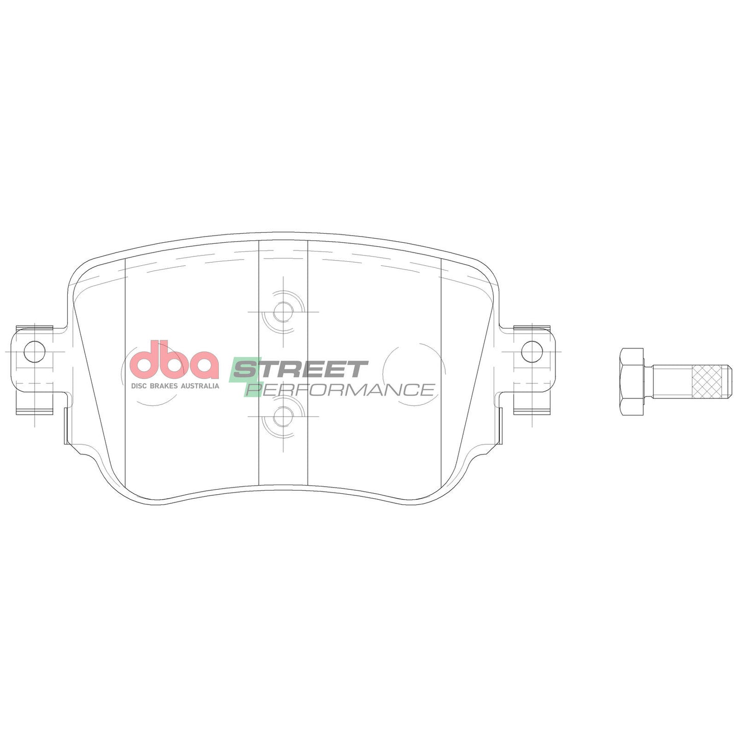 DBA SP Performance Brake Pad Set DB15009SP
