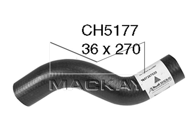 Mackay Bottom Radiator Hose CH5177