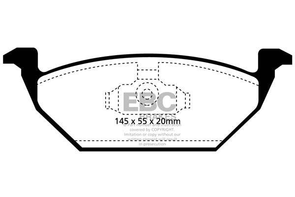 EBC Audi/Skoda Front Pads DP21117