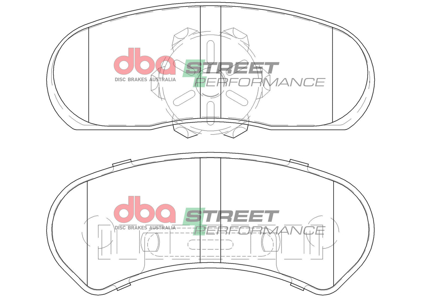 DBA SP Performance Brake Pad Set DB1045SP