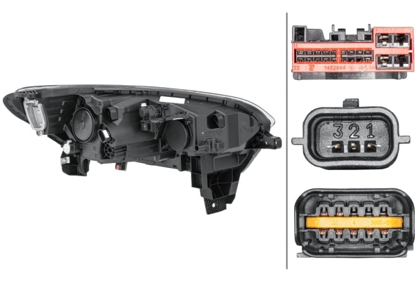 Hella Headlight 1LX 013 888-111