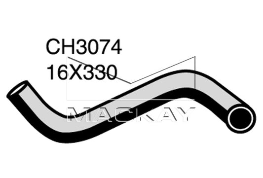 Mackay Heater Hose CH3074
