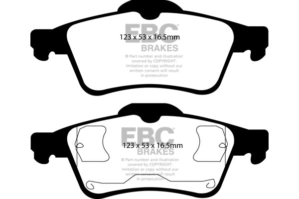 EBC Mazda 3 Rear Pads DP21354