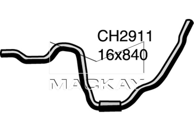 Mackay Heater Hose CH2911