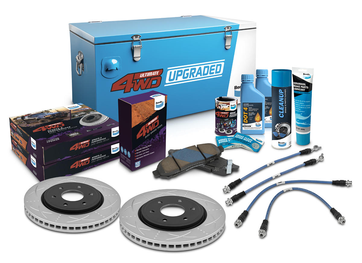 Bendix Ultimate 4x4 Brake Upgrade Kit (Suits 2" Lift) U4WD-BUK52+2