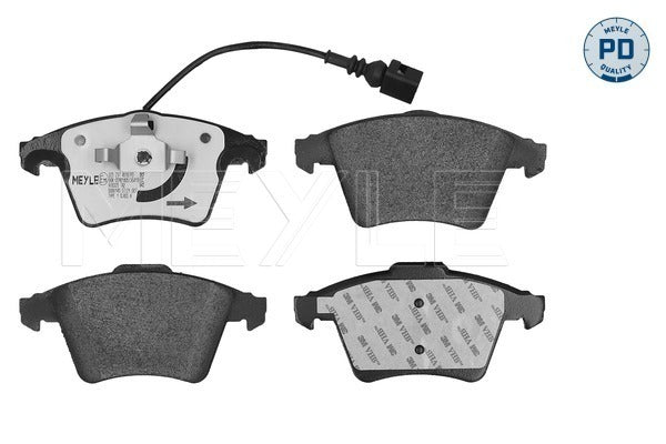 MEYLE Brake Pad Set 025 237 4619/PD