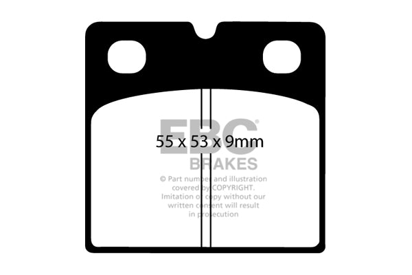 EBC Aston Martin Vantage H/Brake Pads Ultimax DP1215