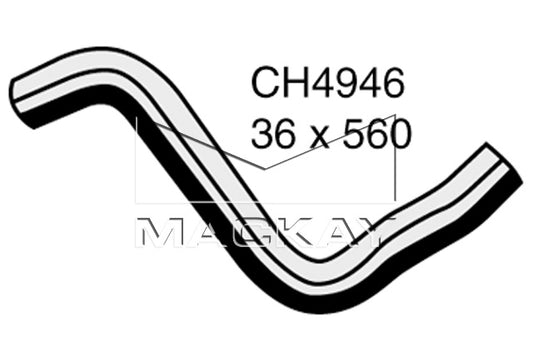 Mackay Top Radiator Hose CH4946