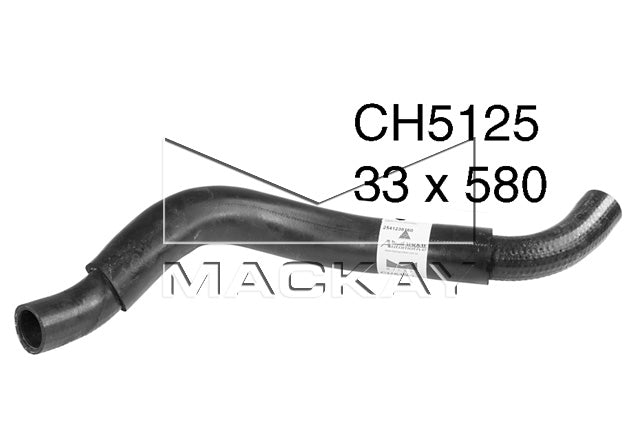 Mackay Bottom Radiator Hose CH5125