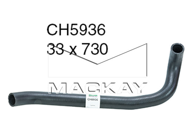 Mackay Radiator Top Hose CH5936