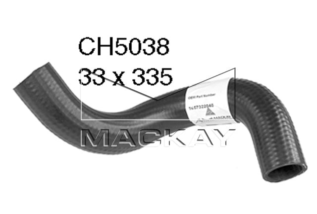 Mackay Bottom Radiator Hose CH5038