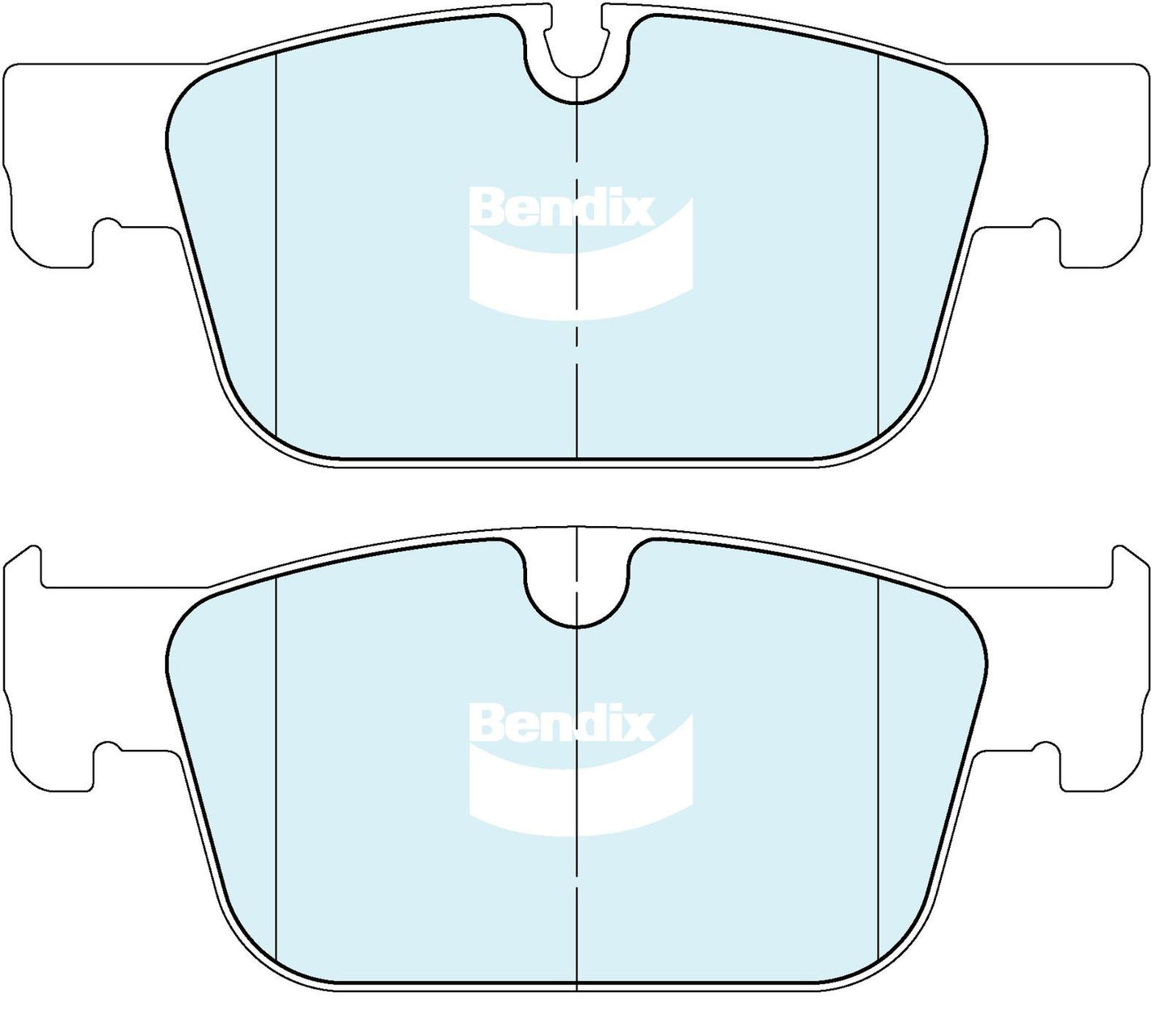 Bendix Euro+ Brake Pad Set DB2717 EURO+