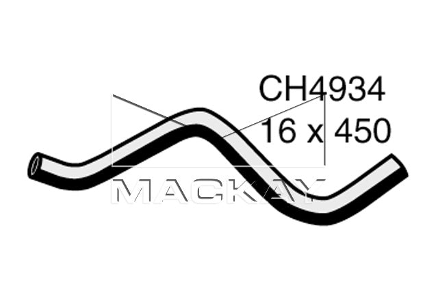 Mackay Heater Hose CH4934