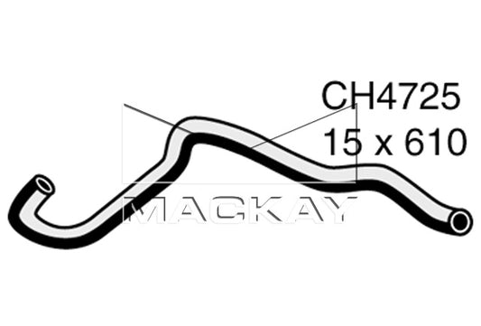 Mackay Heater Hose CH4725