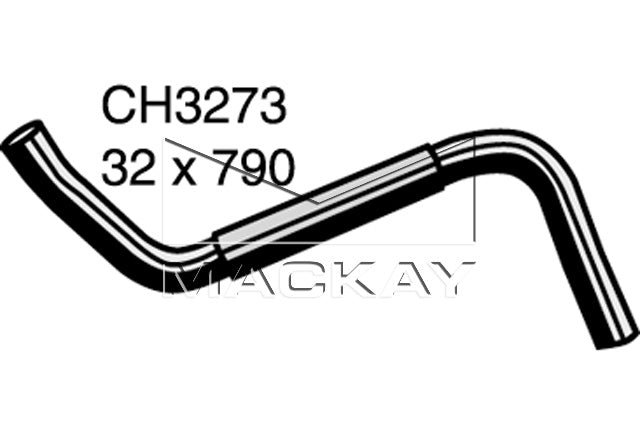 Mackay Bottom Radiator Hose CH3273