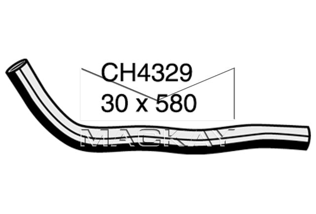 Mackay Top Radiator Hose CH4329