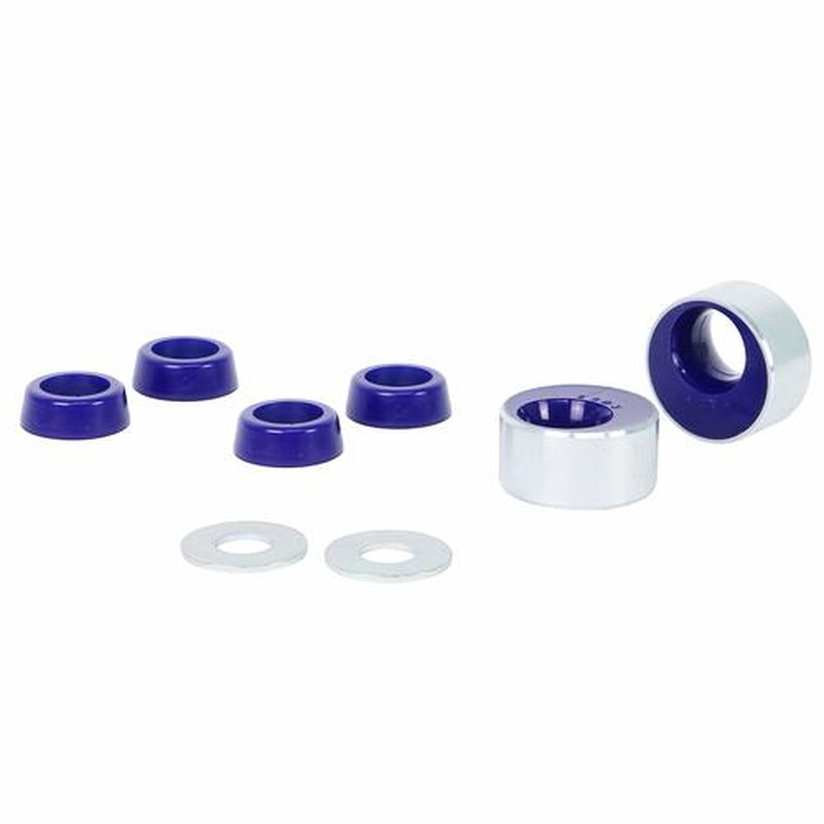 SuperPro Front Control Arm Lower-Inner Rear Bush Kit Double Offset Fits Subaru SPF5112K