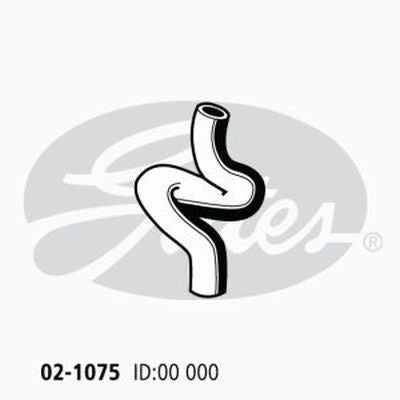 Gates Radiator Hose 02-1075