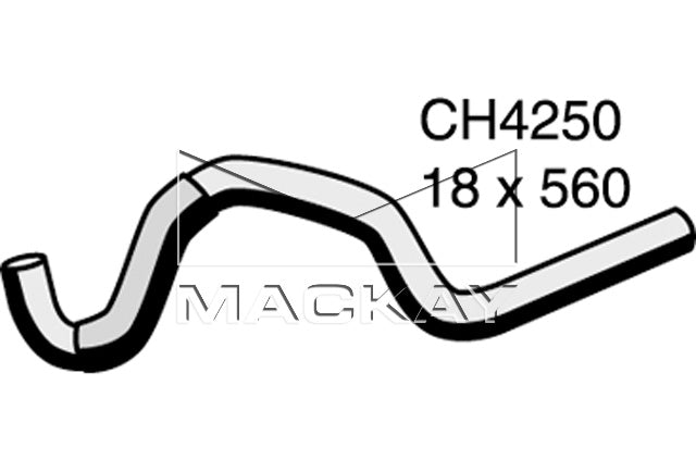 Mackay Heater Hose CH4250