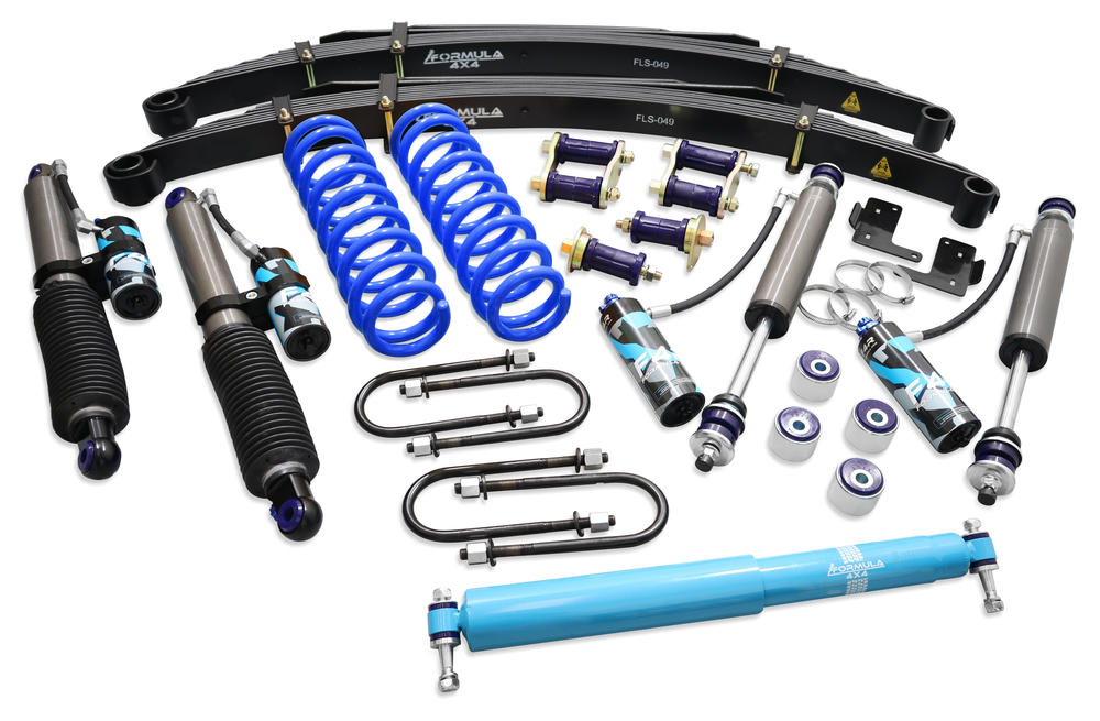 Formula 4x4 2 Inch 50mm Adjustable Formula 4x4 Lift Kit to suit Toyota LandCruiser 76 Series 2007-on