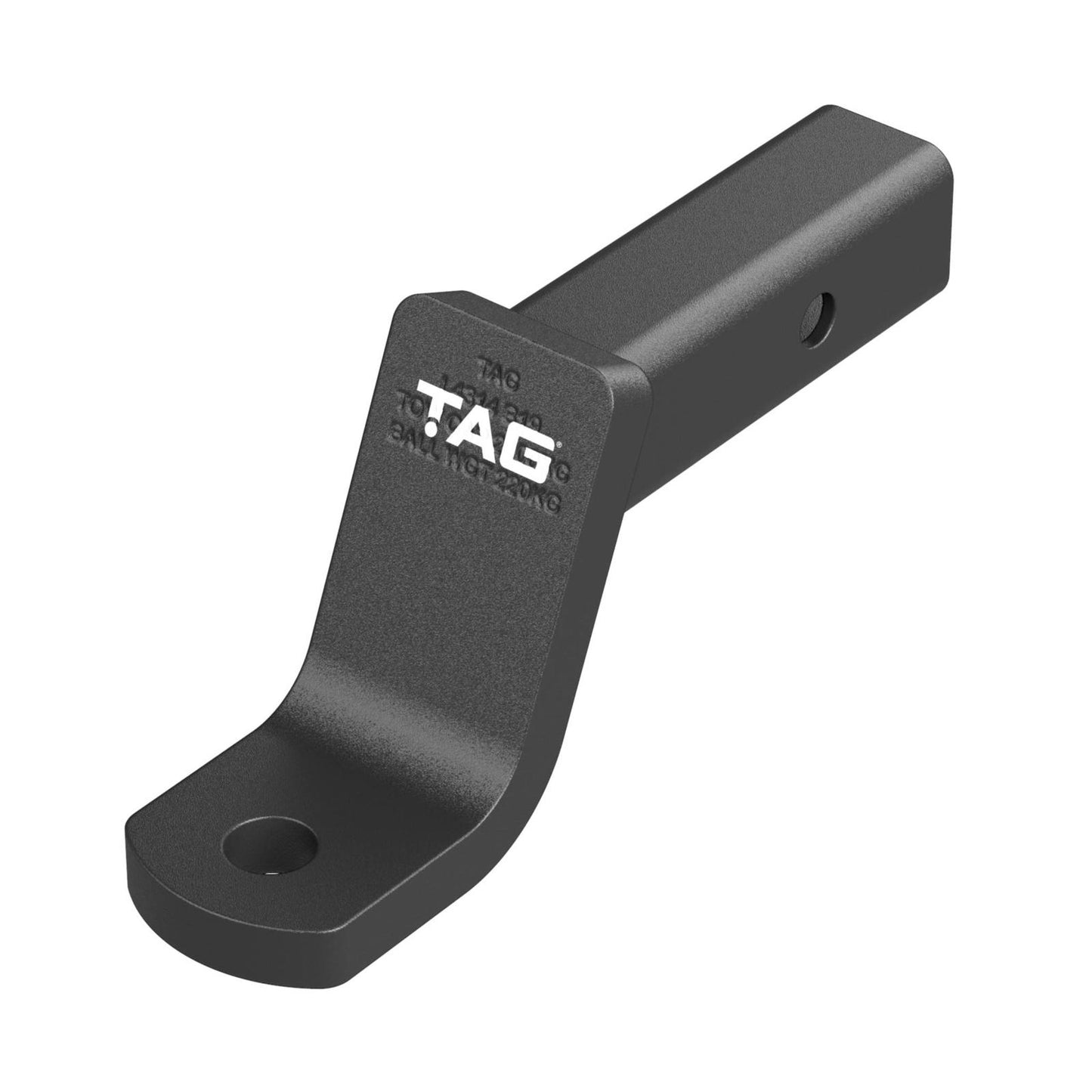 TAG Tow Ball Mount - 220mm Long 108 Face 50mm Square Hitch L4314