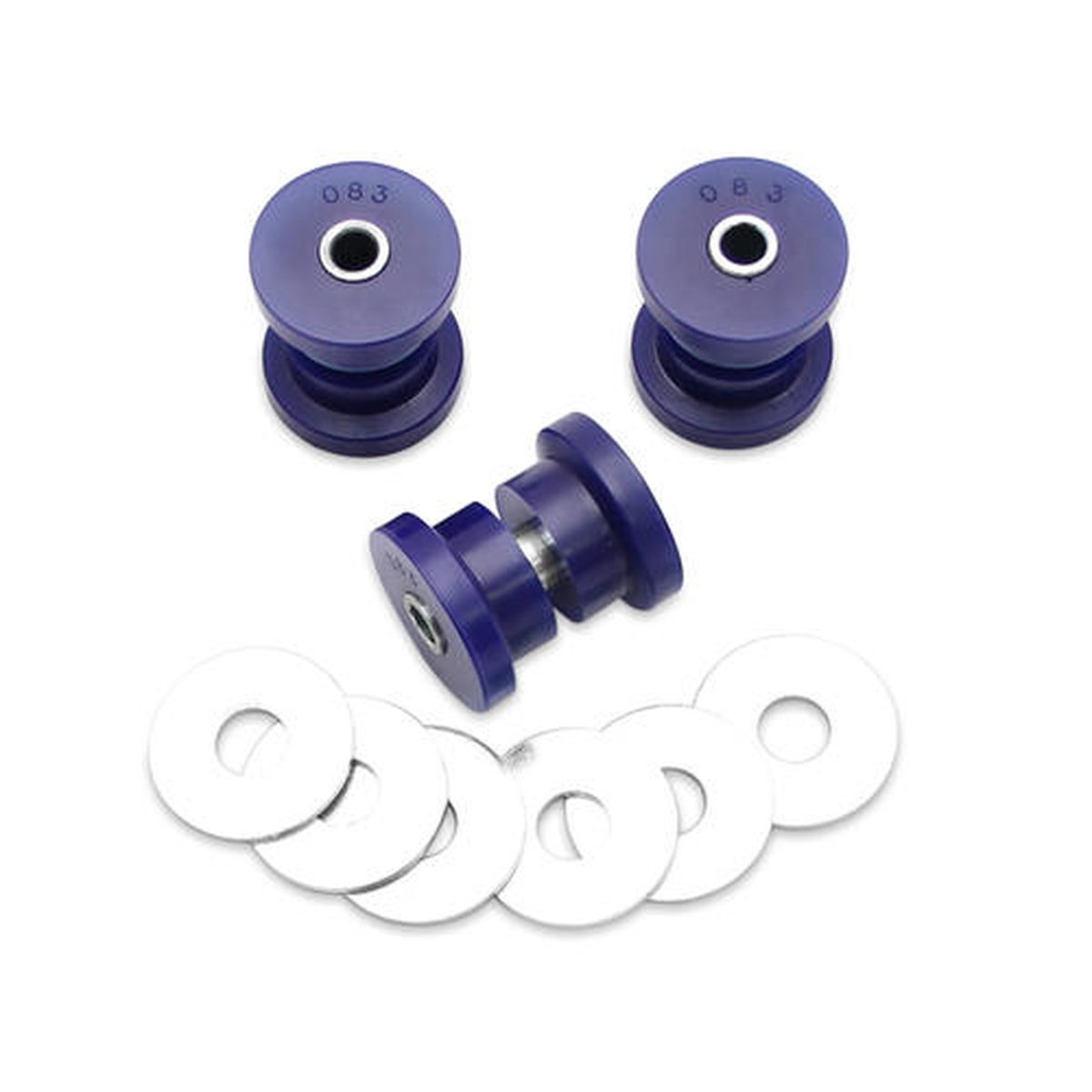SuperPro Front Steering Rack & Pinion Mount Bush Kit Fits Daimler Jaguar SPF0083K