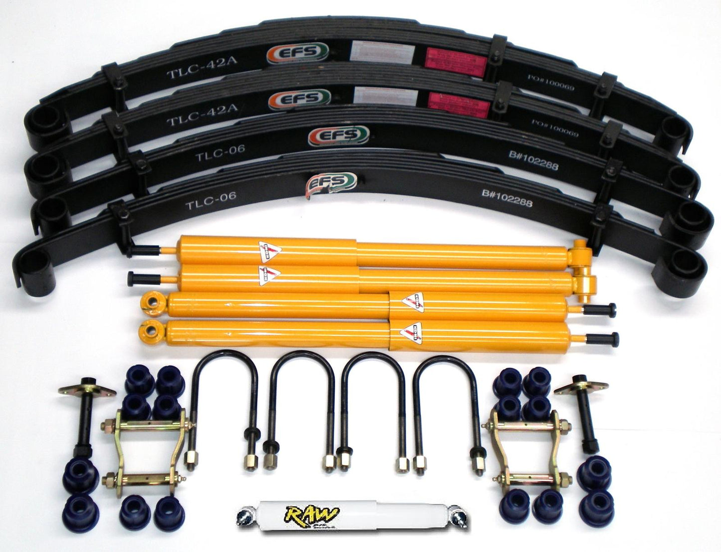 Koni 2 Inch 50mm 4x4 Lift Kit to suit Toyota LandCruiser 60 Series up to 10/1985