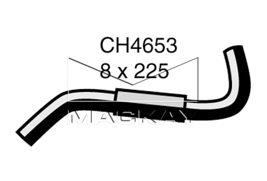 Mackay Bypass Heater Hose CH4653