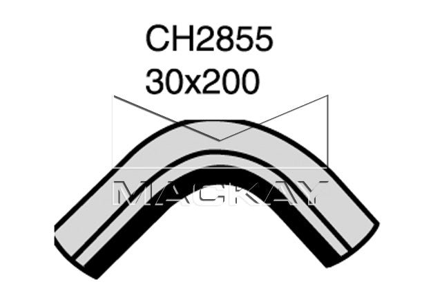 Mackay Bottom Radiator Hose CH2855