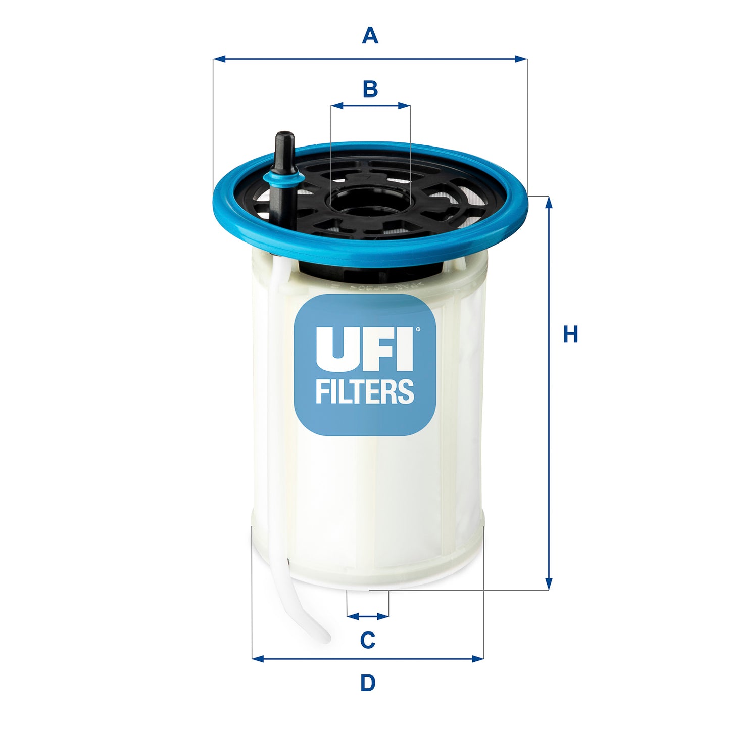 UFI Filters Fuel Filter 26.H2O.00