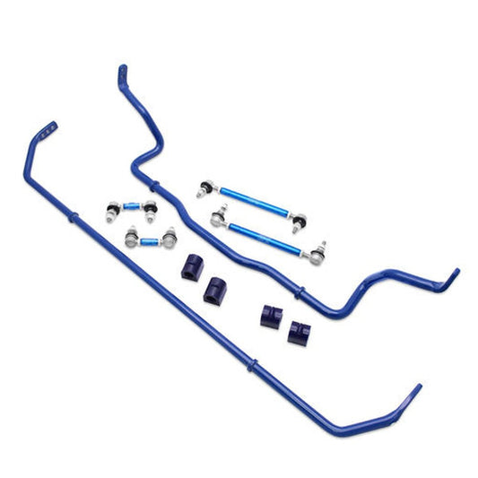 SuperPro Front And Rear 24mm And 22mm Front And Rear Adjustable Sway Bars Fits Ford RCRS0095KIT