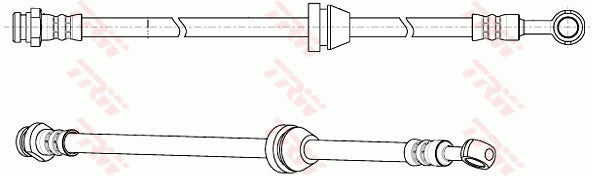 TRW Brake Hose PHD947