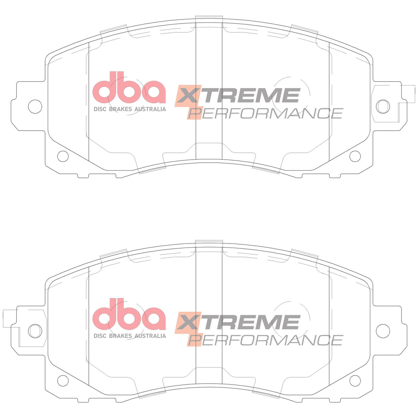 DBA Xtreme Performance Brake Pad Set DB15042XP