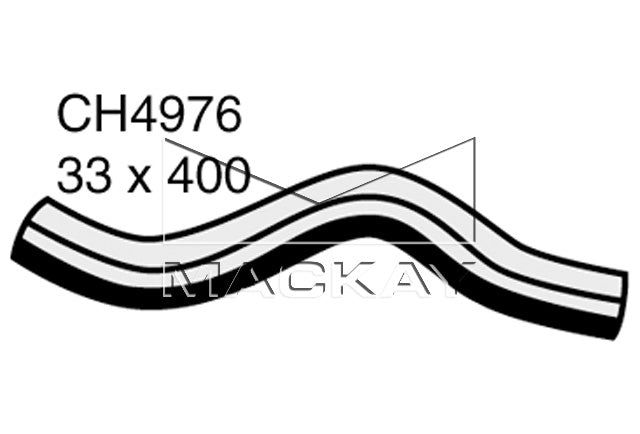 Mackay Top Radiator Hose CH4976