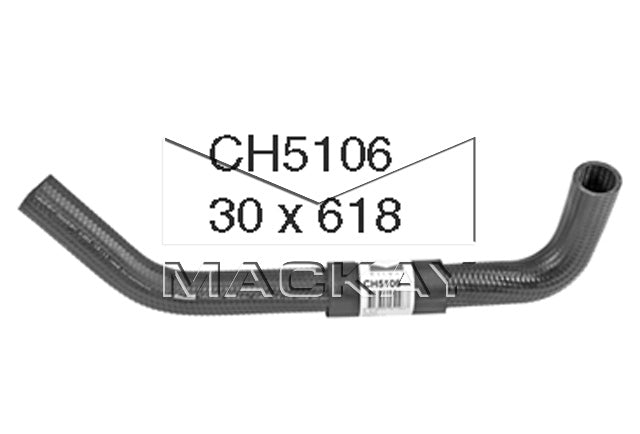 Mackay Top Radiator Hose CH5106