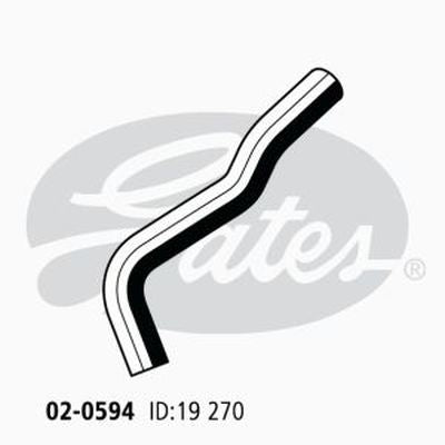 Gates Radiator Hose 02-0594
