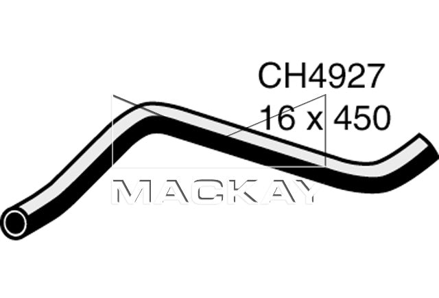 Mackay Heater Hose CH4927