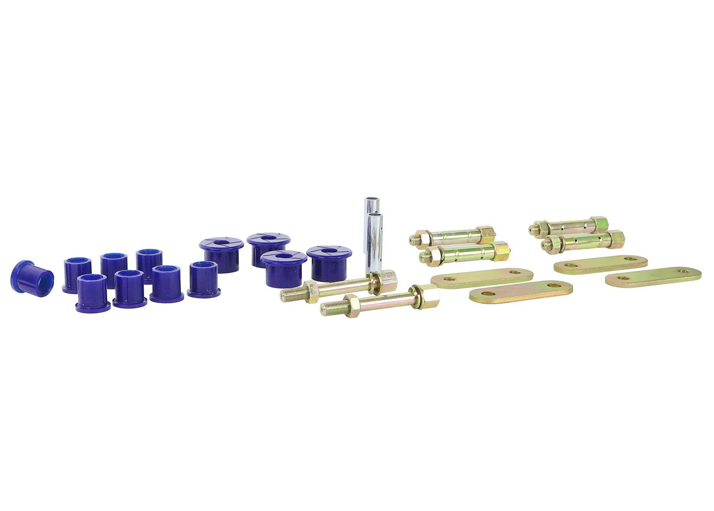 SuperPro Rear Greasable Shackle And Bush Kit Fits Holden Isuzu KIT070SK