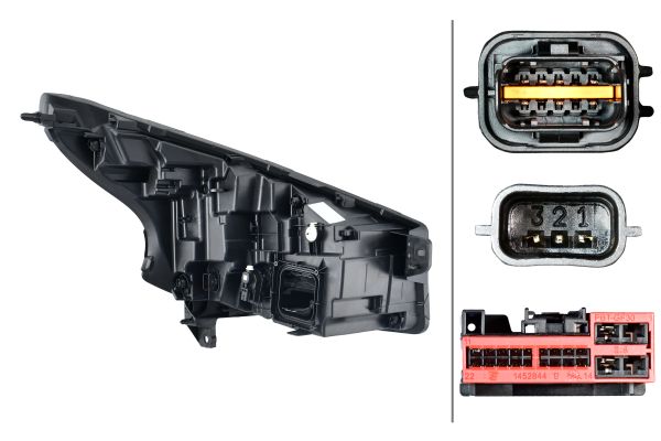 Hella Headlight 1LX 014 031-111