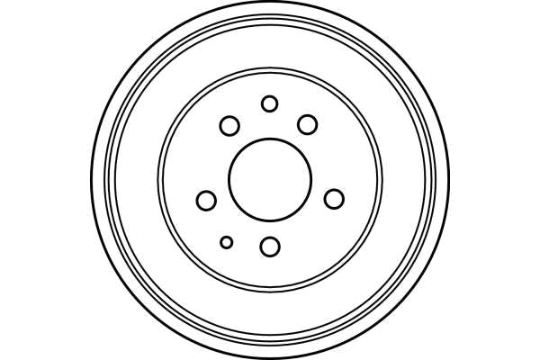 TRW Brake Drum DB4138