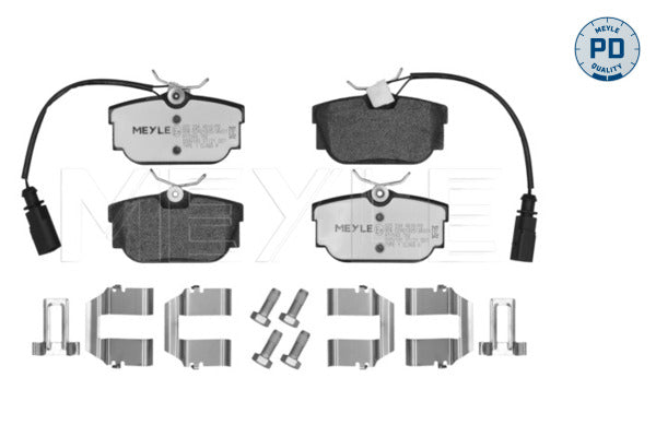 MEYLE Brake Pad Set 025 234 4616/PD