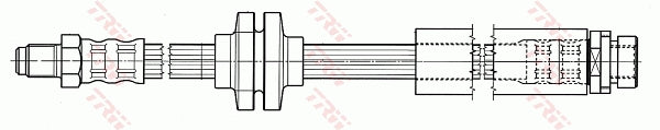 TRW Brake Hose PHB565