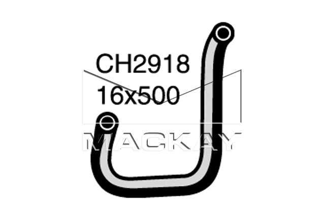 Mackay Bypass Heater Hose CH2918