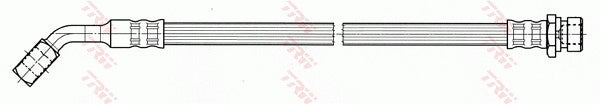 TRW Brake Hose Front PHD7038