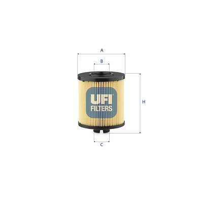 UFI Filters Oil Filter 25.283.00