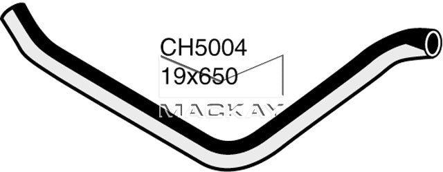 Mackay Top Radiator Hose CH5004