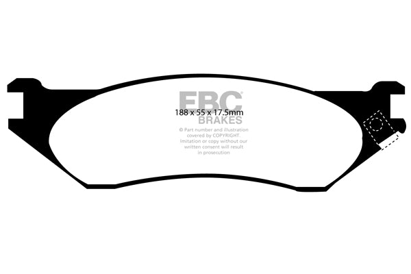 EBC Brake Pad Set DP61267
