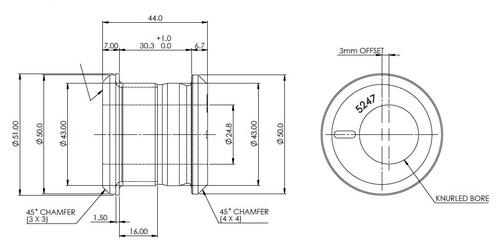 SuperPro Control Arm Bush Kit Front Upper Inner SPF5247K